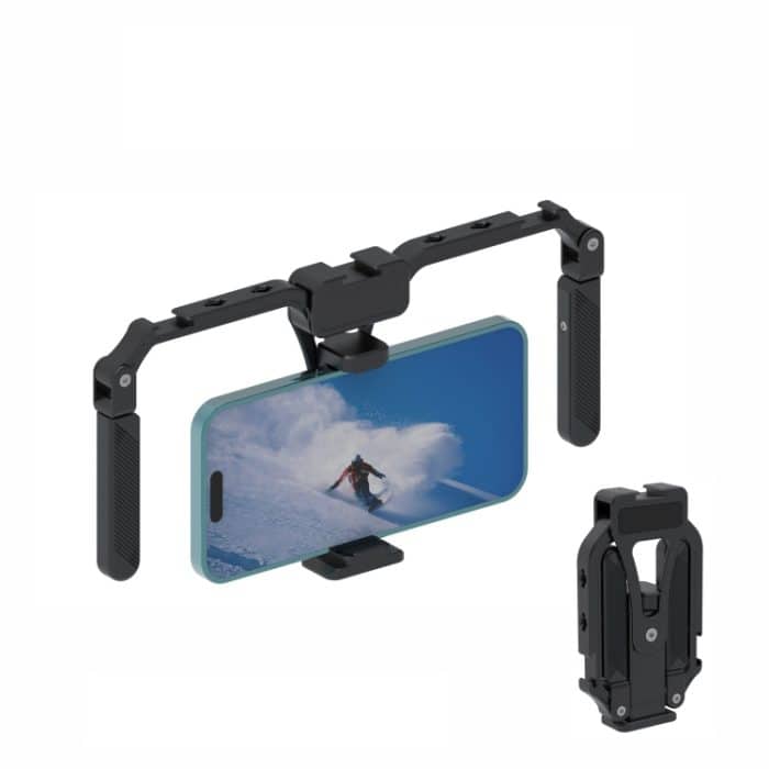 Universal Handy Gimbal Griff Stabilisator Aluminium Legierung Klapp Kaninchen Käfig – Bild 1