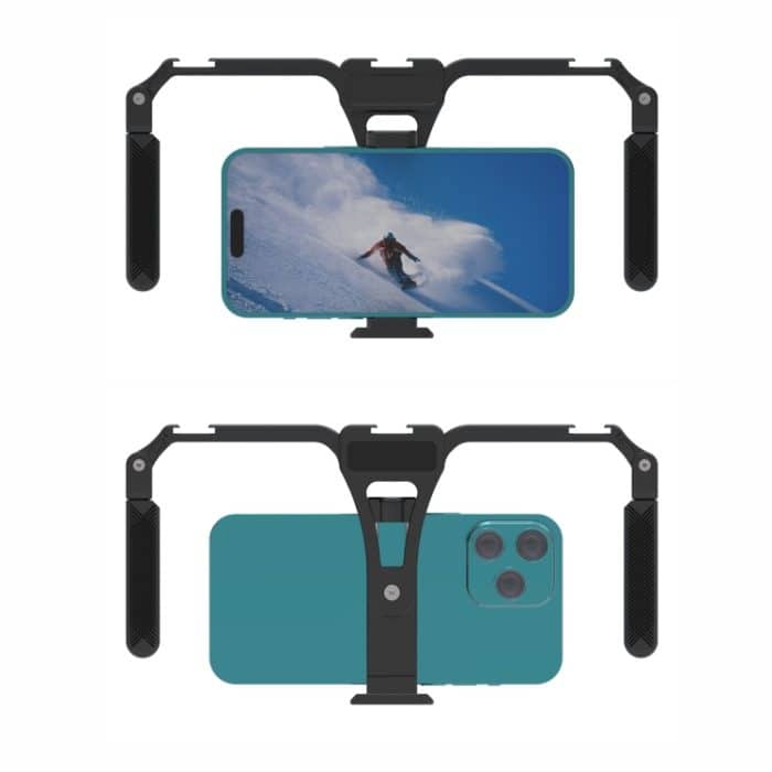 Universal Handy Gimbal Griff Stabilisator Aluminium Legierung Klapp Kaninchen Käfig – Bild 4