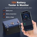 ANCEL BM200 12 V Bluetooth 4.2 Autobatterie-Analyse- und Erkennungstool Batterietester – Bild 6