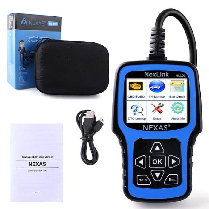 Nexas NL101 Universal OBD2 Scanner Diagnosetool & Batterietester mit OBDII – Bild 12