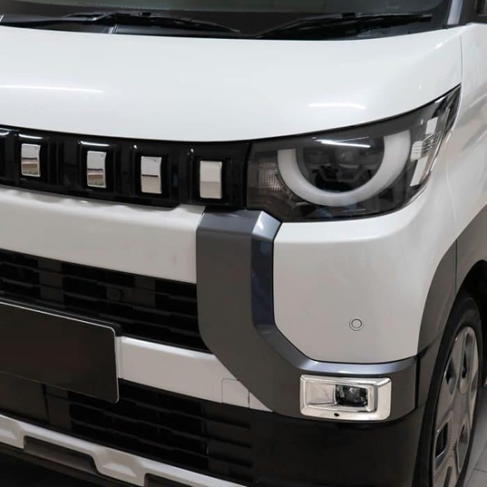 Für 2023 Mitsubishi Delica Mini Rechtslenker Frontstoßstange Nebelscheinwerferabdeckung – Bild 5