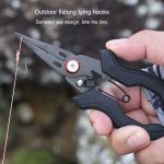 Teflon Edelstahl Multifunktionale Angeln Zangen Anti-rutsch Schneiden Linie Offenen Ring Angeln Werkzeuge – Bild 6