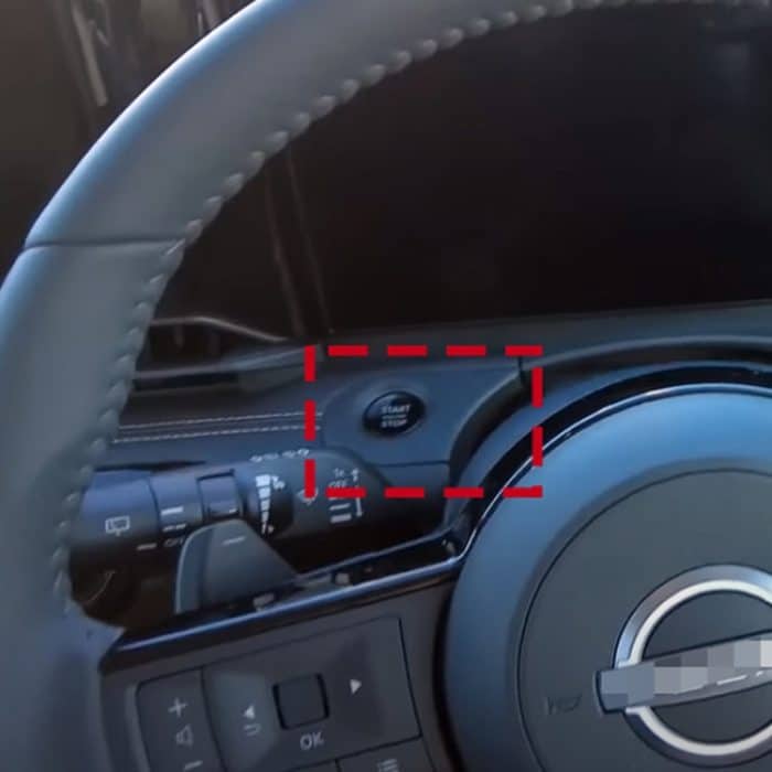 Für Nissan 2023 Serena C28 Rechts Fahrer Druckknopf Starten Lünette – Bild 3