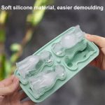 3D Hund geformt Haushalt Silikon Eisform Bar Eisherstellung Box – Bild 4