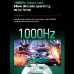 Z03 Kabelloser Bluetooth-Gamecontroller für Switch / IOS / Android / PC / PS3 / PS4, Star White+Bracket – Bild 9