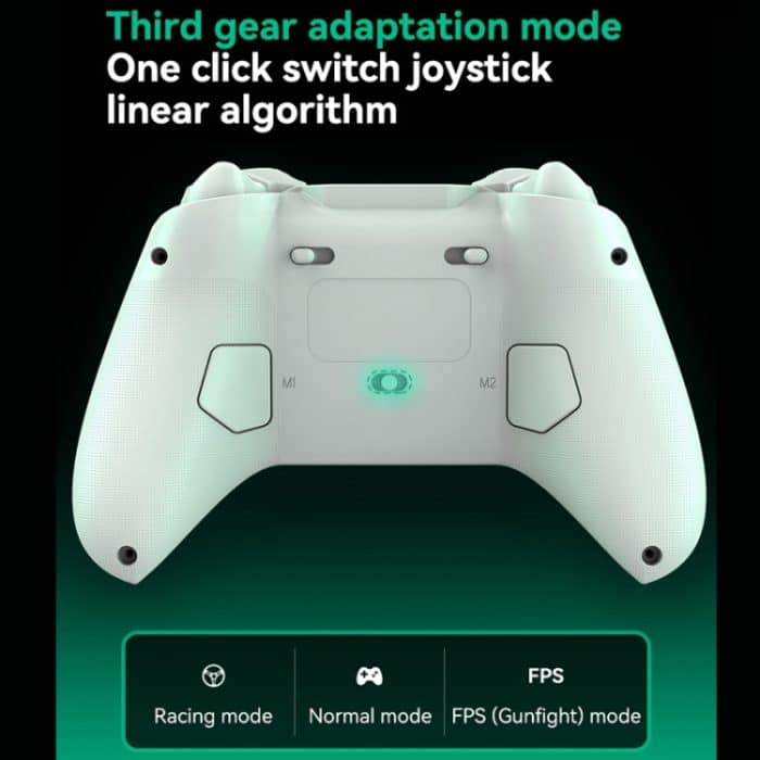 Z03 Kabelloser Bluetooth-Gamecontroller für Switch / IOS / Android / PC / PS3 / PS4, Star White+Bracket – Bild 10