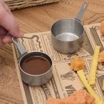 Haushalt 304 Edelstahl Abgabe Tasse Küche Steak Sauce Schüssel, Small, Medium, Large – Bild 7