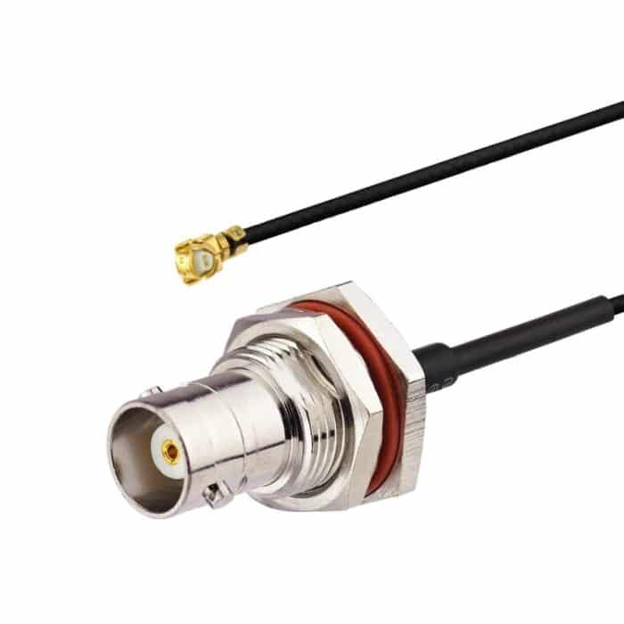 IPX auf BNC-Buchse RG1.13 Antennensignal-Verlängerungskabel, 15cm, 18cm – Bild 2