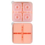 Bar Hause Backen Silikon Eisform Whisky Eis Box, Pink Square, Green Square, Dark Blue Square, Gray Square, Pink Round, Green Round, Dark Blue Round, Gray Round