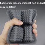 Bar Hause Backen Silikon Eisform Whisky Eis Box, Pink Square, Green Square, Dark Blue Square, Gray Square, Pink Round, Green Round, Dark Blue Round, Gray Round – Bild 5