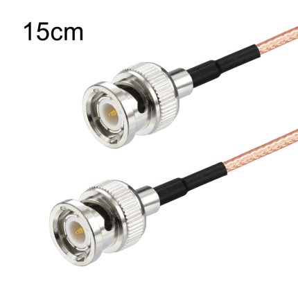 BNC-Stecker auf Stecker RG316 HF-Verbindungskabel BNC-Verlängerungskabel, 15cm, 30cm, 50cm, 100cm