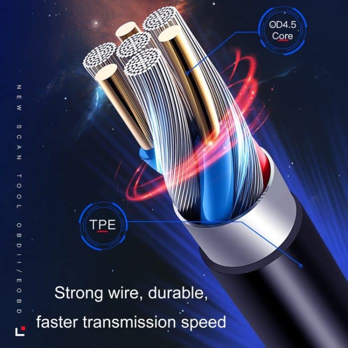 OBD-Automotor-Fehlerdetektor ELM327 Auto-Codeleserkarte, JD906 – Bild 8