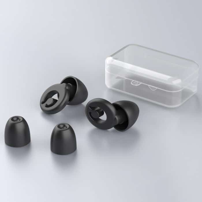 Silikon Schlaf Schalldichte Lärm Reduzierende Ohrstöpsel Schwimmen Wasserdichte Ohrstöpsel – Bild 1