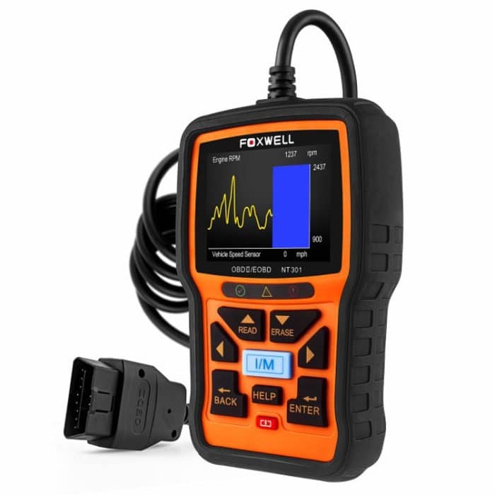 FOXWELL NT301 OBD2 Auto Fehler Diagnose Instrument Live Daten Code Reader Tool – Bild 2