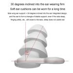 Ohrstöpsel zum Schlafen mit Geräuschunterdrückung, dreilagige schalldämmende Ohrstöpsel aus Silikon zum Schwimmen, Triple Layer – Bild 4