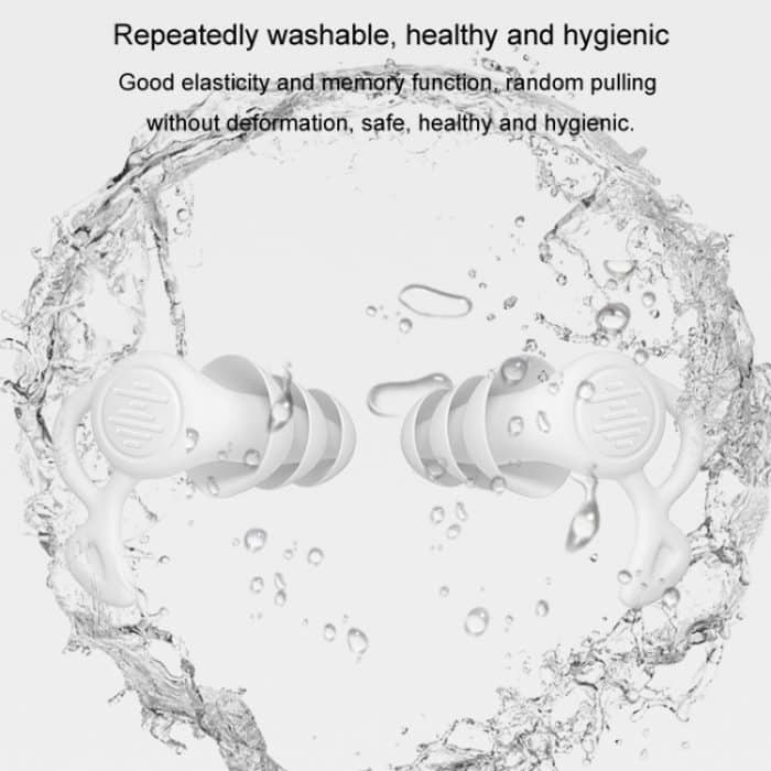 Ohrstöpsel zum Schlafen mit Geräuschunterdrückung, dreilagige schalldämmende Ohrstöpsel aus Silikon zum Schwimmen, Triple Layer – Bild 5