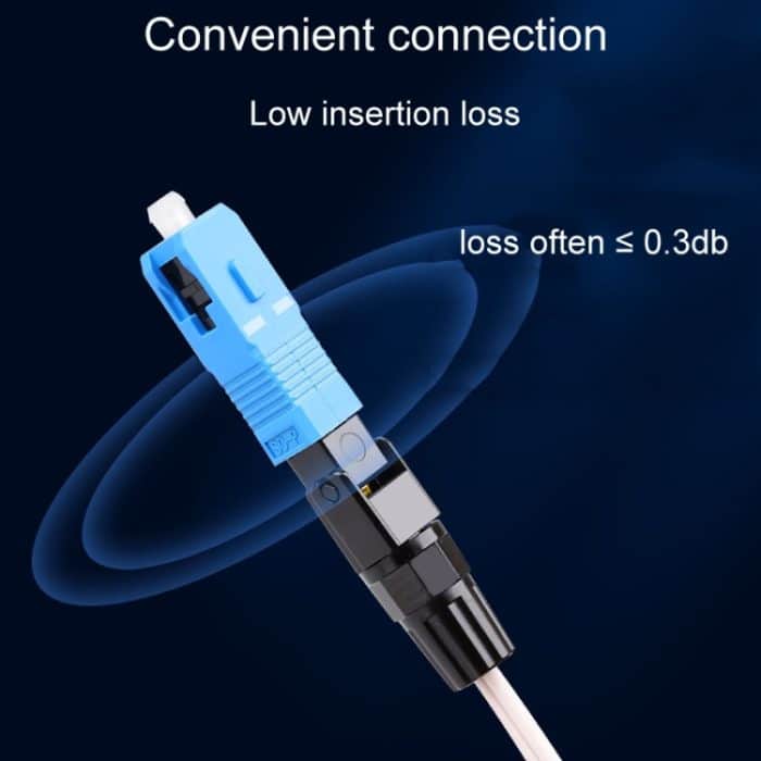 10 Stück SC-UPC Telecom Grade FTTH-Anschluss Voreingebetteter Kaltspleißkoppler, 60mm – Bild 5