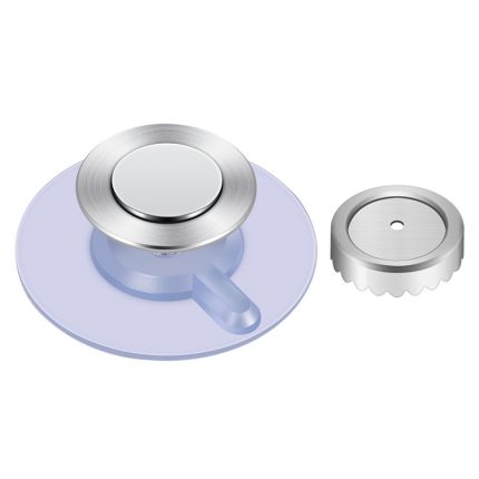 Magnetischer Seifenhalter aus Edelstahl für Badezimmer, an der Wand befestigter Drainage-Nagel-freies Seifenregal, Cone, Cylinder
