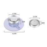 Magnetischer Seifenhalter aus Edelstahl für Badezimmer, an der Wand befestigter Drainage-Nagel-freies Seifenregal, Cone, Cylinder – Bild 8