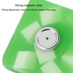 Magnetischer Seifenhalter aus Edelstahl für Badezimmer, an der Wand befestigter Drainage-Nagel-freies Seifenregal, Cone, Cylinder – Bild 3