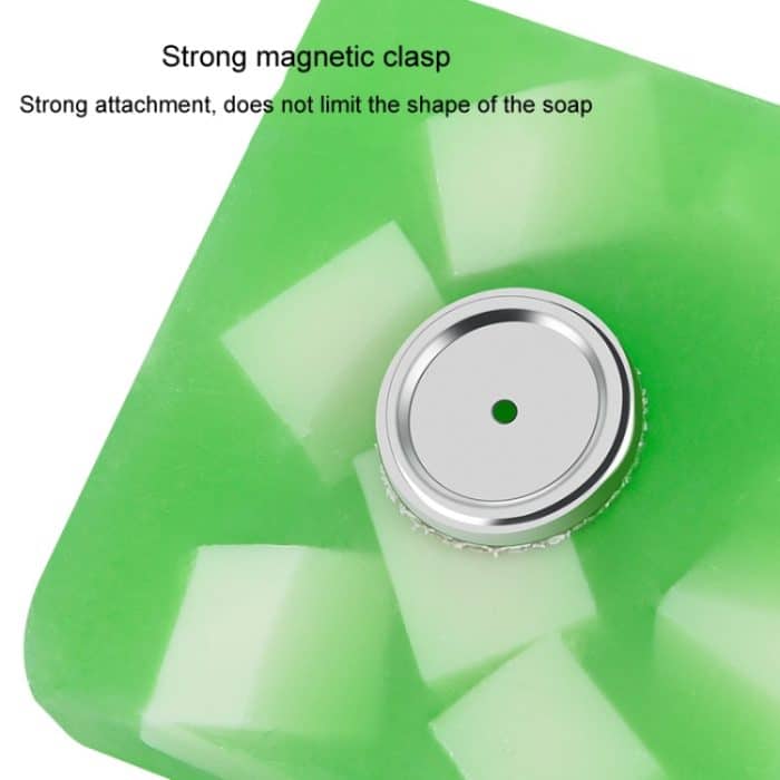 Magnetischer Seifenhalter aus Edelstahl für Badezimmer, an der Wand befestigter Drainage-Nagel-freies Seifenregal, Cone, Cylinder – Bild 3