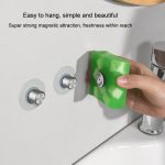 Magnetischer Seifenhalter aus Edelstahl für Badezimmer, an der Wand befestigter Drainage-Nagel-freies Seifenregal, Cone, Cylinder – Bild 5