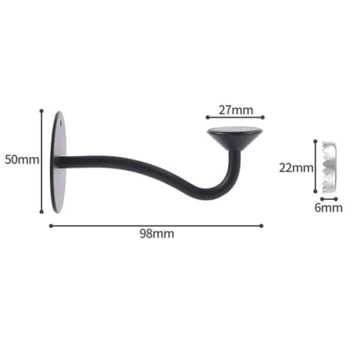 Magnetischer Seifenhalter fürs Badezimmer, nicht durchstanzend, an der Wand befestigter Seifenhalter aus Edelstahl, Non Punch – Bild 2