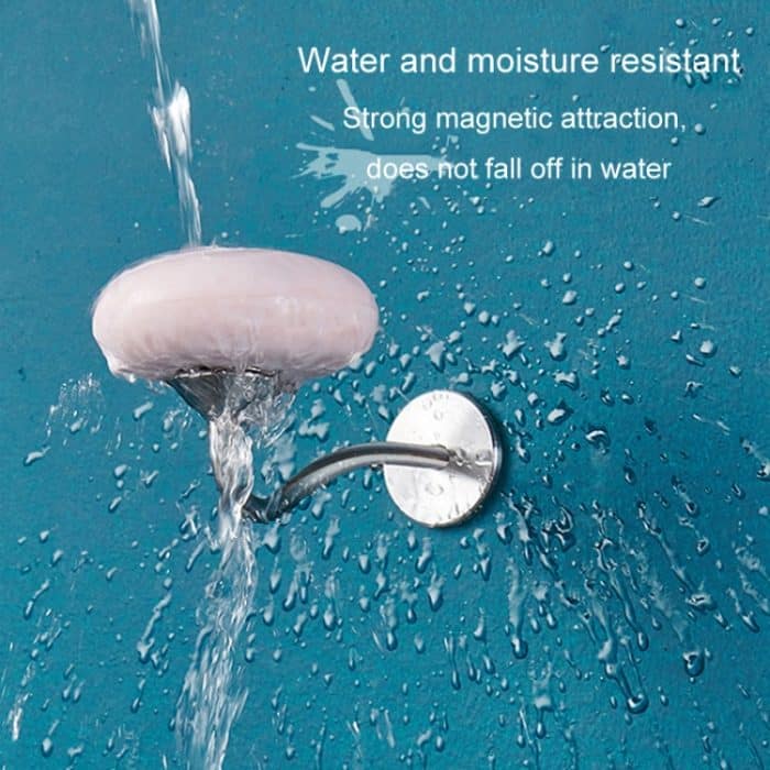 Magnetischer Seifenhalter aus Edelstahl fürs Badezimmer zur Wandmontage, kein Loch, Seifenaufhänger, Nail-free Glue, Adhesive-backed – Bild 6