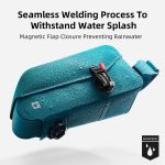 Rhinowalk K33 1,2 l Outdoor-Fahrradtasche mit magnetischem wasserdichtem Knopf und fester Fahrrad-Oberrohrtasche – Bild 4