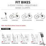 Rhinowalk RK406 6L Outdoor Radfahren Quick-release Schnalle Wasserdichte Fahrrad Vorderrad Gabel Tasche – Bild 6