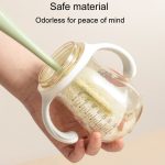 Becherbürste mit langem Griff und abnehmbarem Schwamm, Reinigungsbürste für Haushaltsbecher – Bild 6