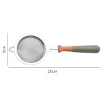 Edelstahl Mehlsieb für den Haushalt, Küchen-Backfilter, Löffel – Bild 3