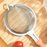 Edelstahl Mehlsieb für den Haushalt, Küchen-Backfilter, Löffel – Bild 6