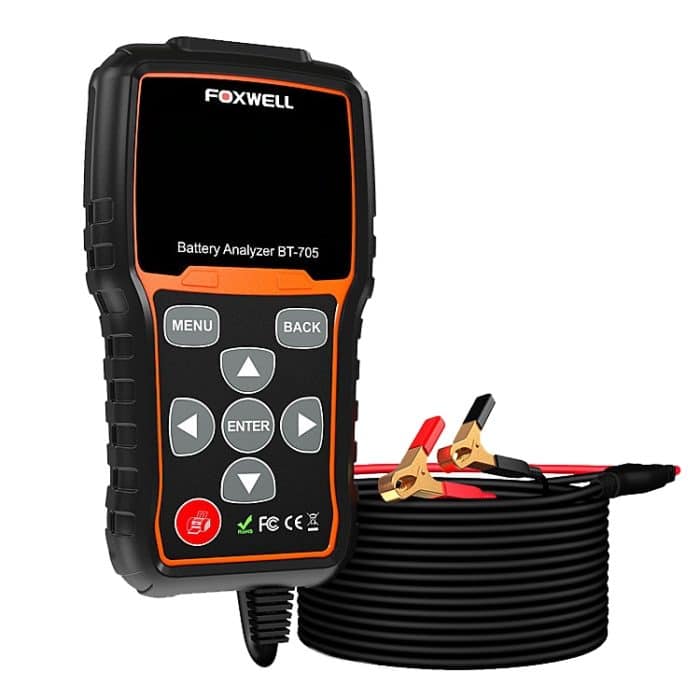FOXWELL BT705 12V 24V Autobatterie-Testanalysator Anlasser- und Ladesystemtest – Bild 2
