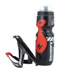 650ml Mountainbike Wasser Flasche Set Outdoor Radfahren Sport Flasche Mit V-förmigen Halter Käfig
