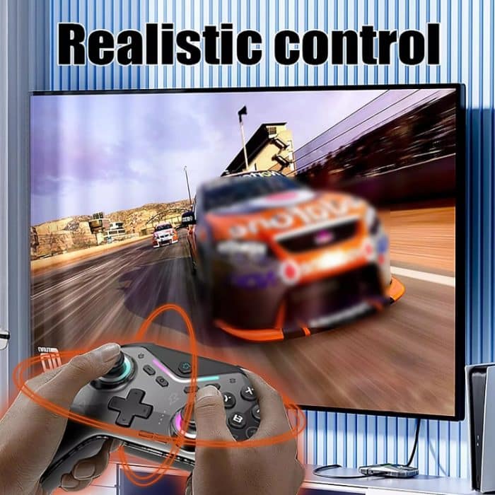 CM-619 Bluetooth-Gamecontroller, programmierbar mit RGB-Beleuchtung für Switch/Steam Deck/PC/IOS/Android, 619 Black, 619 White – Bild 7