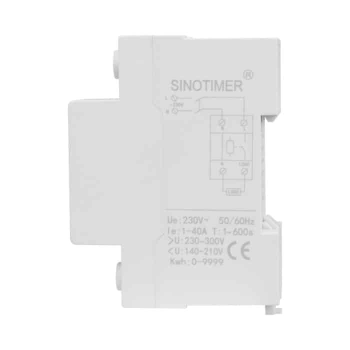 Über-/Unterspannungsschutz, Stromverbrauchsmonitor, Leistungsvoltmeter, SINOTIMER SVP-719 40A_N, SINOTIMER SVP-719 63A_N – Bild 5