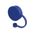 Silikon-Strohhalmkappe 6–10 mm Mark Cup Strohhalme Staubschutz, Round Blue, Round Brown, Round Rose Red, Square Blue, Square Brown, Square Rose Red