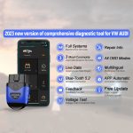 AUTOPHIX 3610 Bluetooth Auto Vollsystem-Diagnosescanner für VW / AUDI / SKODA / SEAT – Bild 5
