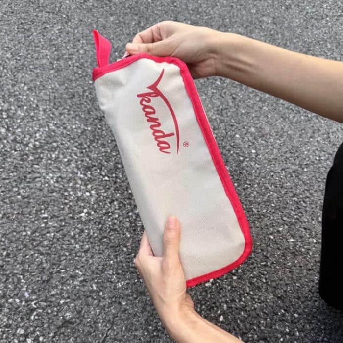 Kanda Tasche-Typ Klapp Angeln Stuhl Tragbare Outdoor Reise Skizzieren Hocker, Red, Large – Bild 6