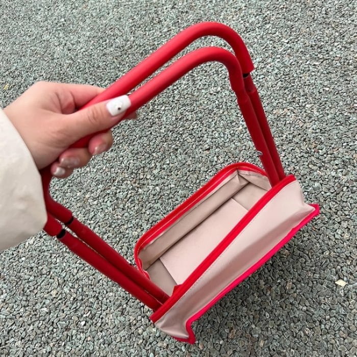 Kanda Tasche-Typ Klapp Angeln Stuhl Tragbare Outdoor Reise Skizzieren Hocker, Red, Large – Bild 9