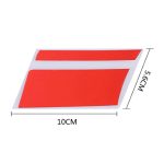 2 Paar reflektierende Aufkleber zur Felgenmodifizierung für Autos von 18 bis 21 Zoll., 6pcs /Set Red, 6pcs /Set Blue, 6pcs /Set Yellow, 6pcs /Set White – Bild 3