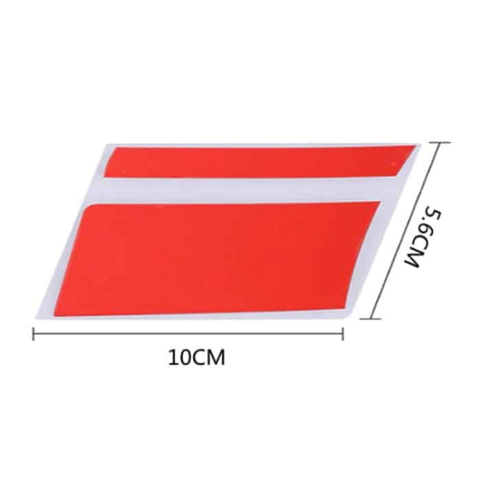 2 Paar reflektierende Aufkleber zur Felgenmodifizierung für Autos von 18 bis 21 Zoll., 6pcs /Set Red, 6pcs /Set Blue, 6pcs /Set Yellow, 6pcs /Set White – Bild 3