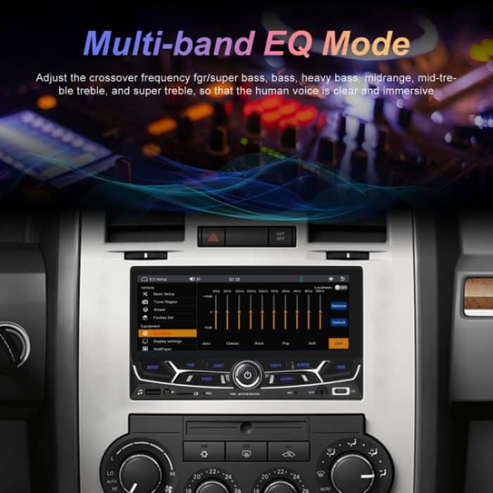 6,86-Zoll-MP5-Player mit zwei Tasten und Rückfahrkamerafunktion / Bluetooth / CarPlay – Bild 16