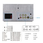 6,86-Zoll-MP5-Player mit zwei Tasten und Rückfahrkamerafunktion / Bluetooth / CarPlay – Bild 5