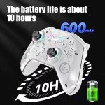 CM-617 Kabelloser Bluetooth-Gamecontroller für Switch / Android / IOS / PC / Smart TV, 617 Black, 617 White – Bild 6