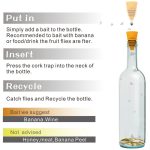 2 teile/schachtel Obst Fliegen Fangen Falle Insekt Mücken Locken Fly Werkzeuge – Bild 5