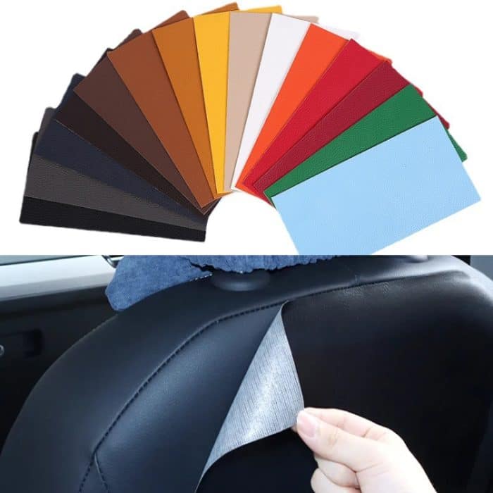 Selbstklebender PU-Leder-Patch-Aufkleber für Sofasitze, kleine Löcher, Reparaturflicken, 10x20cm, 20x30cm – Bild 2