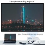 JINGHUA HDMI-zu-VGA-Adapterkabel, Laptop-Videokonverter, No Audio Black, No Audio White, With Audio White, With Audio Black – Bild 7