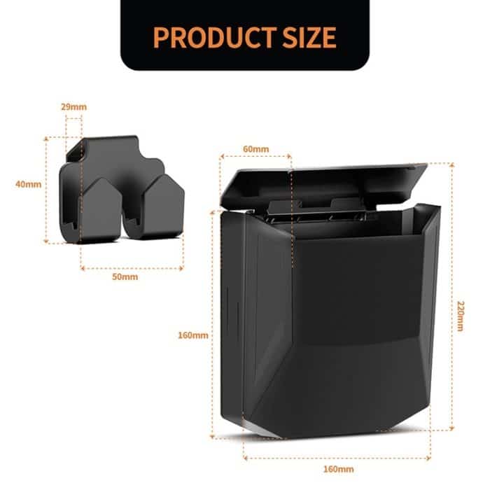 2 stücke Auto Vordersitz Lagerung Box Haken Für BYD Yuan Plus – Bild 3